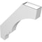 Ekena Millwork 4-in. W x 24-in. D x 30-in. H Balboa Architectural Grade PVC Knee Brace BRCP04X24X30BOA - alternate 5